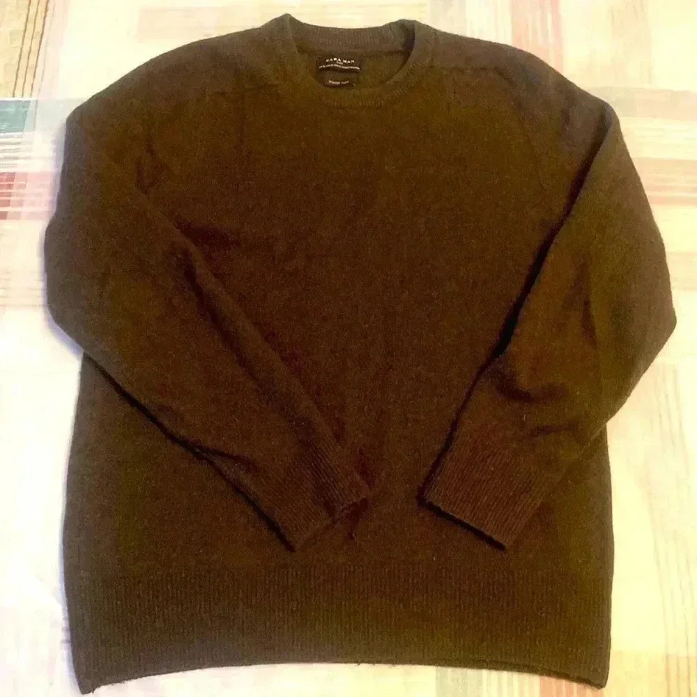 Zara Man Italian Yarn 🧶 sweater, worm and cozy